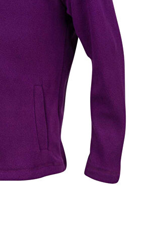 2AS CRYSTAL ÇOCUK TAM FERMUARLI İNCE POLAR SWEATSHİRT