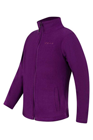2AS CRYSTAL ÇOCUK TAM FERMUARLI İNCE POLAR SWEATSHİRT