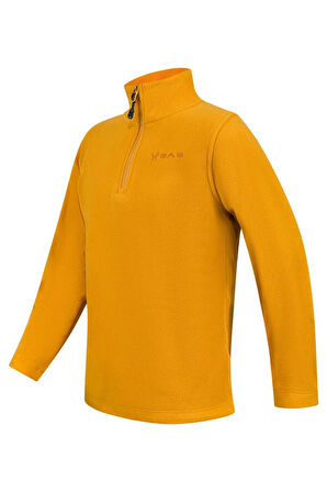 Clara Çocuk Yarım Fermuarlı İnce Polar Sweatshirt