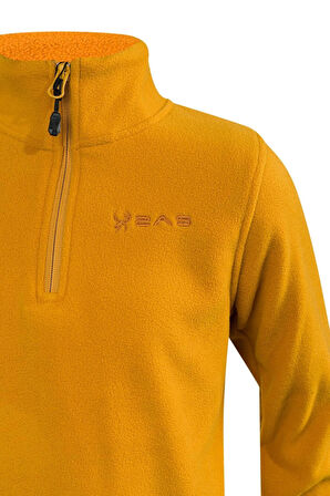 Clara Çocuk Yarım Fermuarlı İnce Polar Sweatshirt