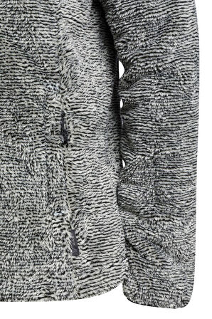 2AS Sofia Kadın Tam Fermuarlı Çizgili Polar