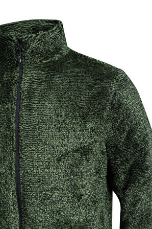 2as Siena Erkek Tam Fermuarlı Çizgili Polar