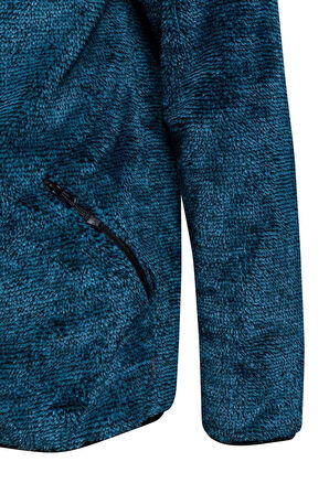 2as Siena Erkek Tam Fermuarlı Çizgili Polar