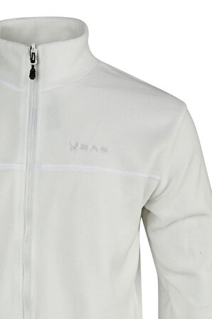 Chestert Erkek Tam Fermuarlı İnce Polar Sweatshırt