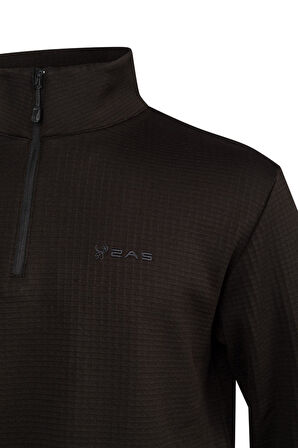 2AS Scott Erkek Yarım Fermuarlı Polar Sweatshirt