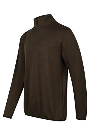 2AS Scott Erkek Yarım Fermuarlı Polar Sweatshirt