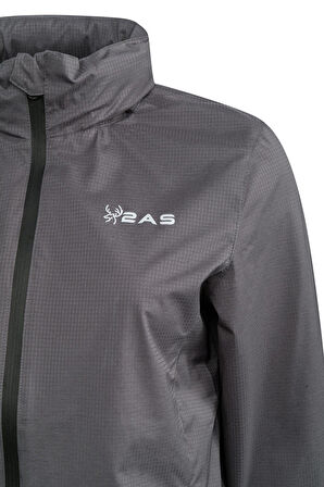2AS Trial Kadın Yağmurluk Antrasit
