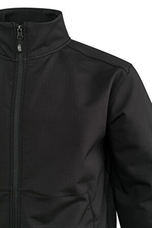 2AS Samuel Erkek Softshell Kareli Ceket Siyah