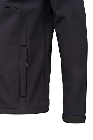 2AS Samuel Erkek Softshell Kareli Ceket Antrasit