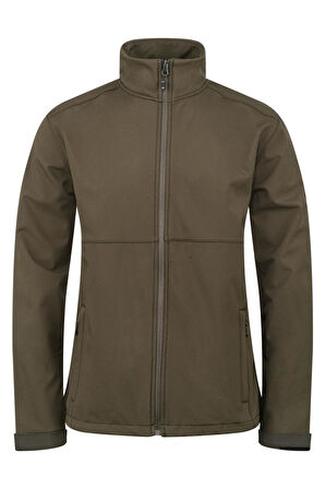 2AS Samuel Erkek Softshell Kareli Ceket Haki