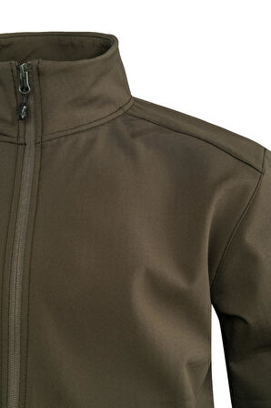 2AS Samuel Erkek Softshell Kareli Ceket Haki