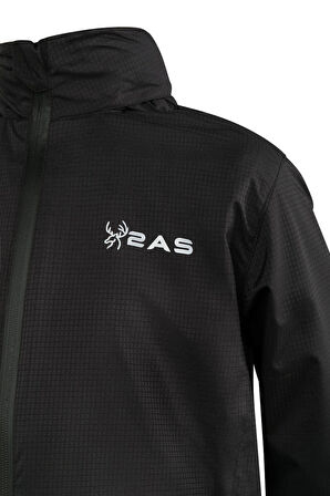 2AS Toby Çocuk Yağmurluk Siyah