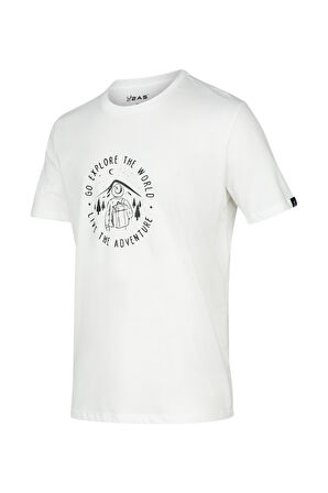 2AS Alex Baskılı Erkek Sıfır Yaka T-Shirt