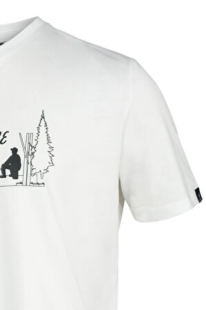 2AS Alex Baskılı Erkek Sıfır Yaka T-Shirt