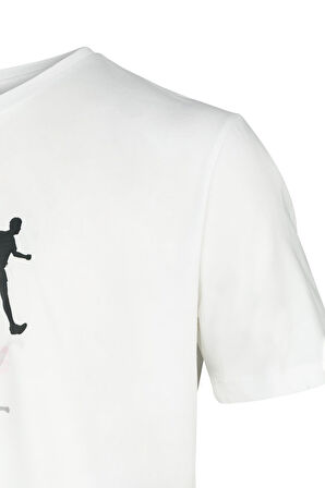 AS Alex Baskılı Erkek Sıfır Yaka T-Shirt