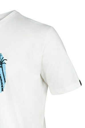 2AS Alex Baskılı Erkek Sıfır Yaka T-Shirt