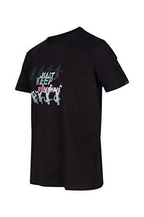 AS Alex Baskılı Erkek Sıfır Yaka T-Shirt