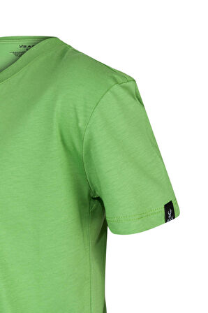 2AS Aja Çocuk Baskılı T-Shirt Yeşil 212