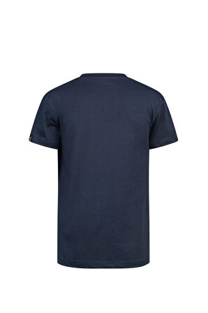 2AS Aja Çocuk Baskılı  T-Shirt Lacivert 214
