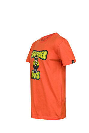 2AS Aja Çocuk Baskılı  T-Shirt Turuncu 214