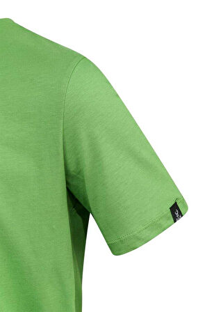 2AS ALEX BASKILI ERKEK SIFIR YAKA T-SHİRT 035