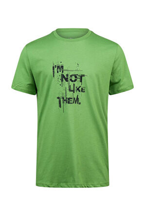 2AS Alex Baskılı Erkek Sıfır Yaka T-Shirt 035