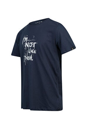 2AS Alex Baskılı Erkek Sıfır Yaka T-Shirt 035