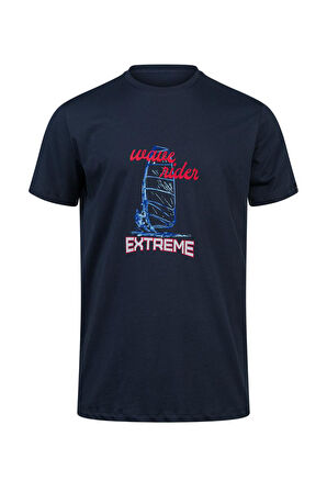 2AS Alex Baskılı Erkek Sıfır Yaka T-Shirt 042