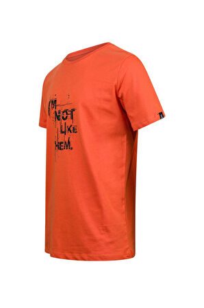 2AS Alex Baskılı Erkek Sıfır Yaka T-Shirt 035