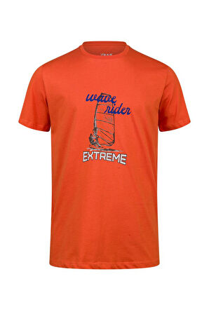 2AS Alex Baskılı Erkek Sıfır Yaka T-Shirt 042