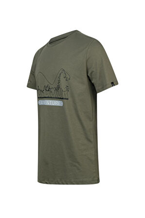 2AS Alex Baskılı Erkek Sıfır Yaka T-Shirt 016