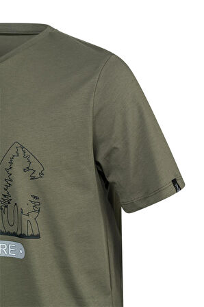 2AS Alex Baskılı Erkek Sıfır Yaka T-Shirt 016