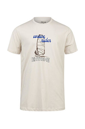 2AS Alex Baskılı Erkek Sıfır Yaka T-Shirt 042