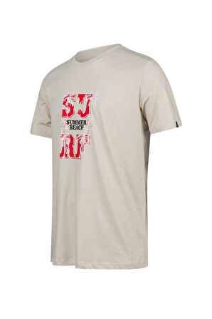 2AS Alex Baskılı Erkek Sıfır Yaka T-Shirt 047