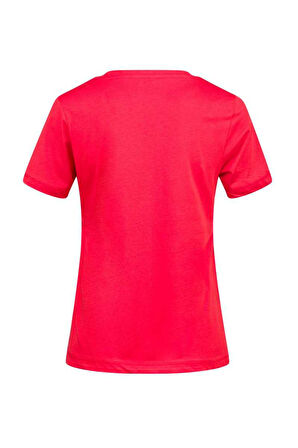 2AS ALONE BASKILI V YAKA KADIN T-SHİRT 402