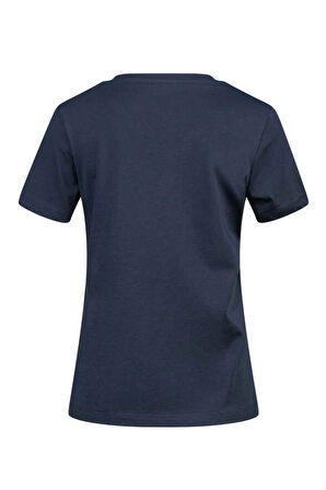 2AS ALONE BASKILI V YAKA KADIN T-SHİRT 413