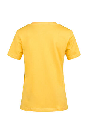 2AS Alone Baskılı V Yaka Kadın T-Shirt 402