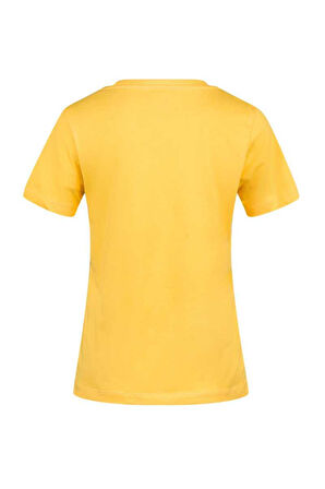 2AS ALONE BASKILI V YAKA KADIN T-SHİRT 413