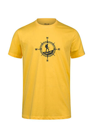 2AS Alex Baskılı Erkek Sıfır Yaka T-Shirt