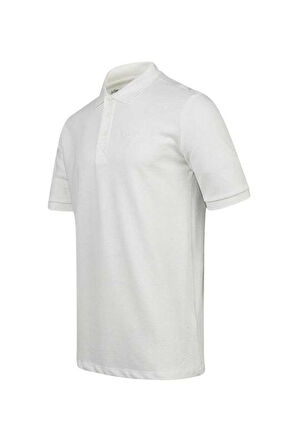 2AS Andy Erkek Polo Yaka Tişört Beyaz
