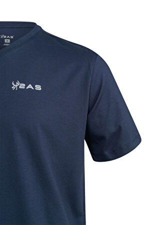 2AS Alvın  Erkek V Yaka t-shirt
