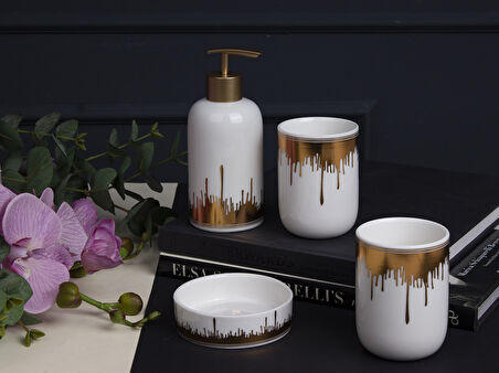 RUSH 4 PARÇA SERAMİK BANYO SETİ