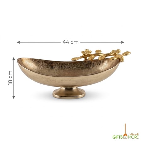 DOKU GOLD DEKORATİF GONDOL 45x20x17