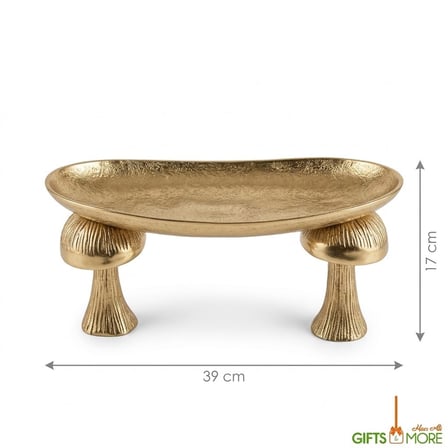MUSHROOM GOLD AYAKLI GONDOL 38X16X18