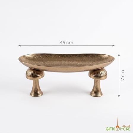 MUSHROOM GOLD AYAKLI GONDOL 31X20X30