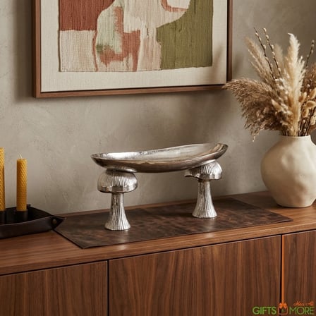 MUSHROOM SILVER AYAKLI GONDOL 38X16X18