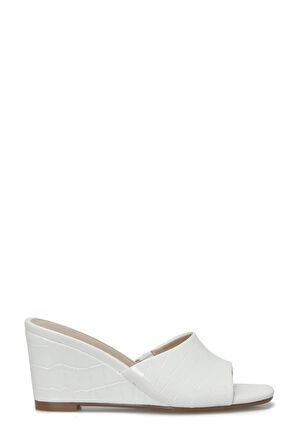 JUNAL 4FX KIRIK BEYAZ Kadın Terlik