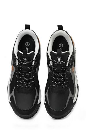 Lumberjack MANGA 4FX 101497895 Erkek Sneaker Ayakkabı Siyah Turuncu 40-45 