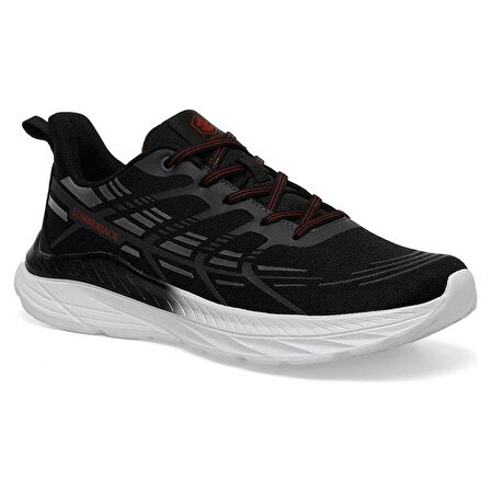 LUMBERJACK HAWK 4FX SİYAH KIRMIZI COMFORT CASUAL ANATOMİK SPOR AYAKKABI