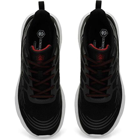 LUMBERJACK HAWK 4FX SİYAH KIRMIZI COMFORT CASUAL ANATOMİK SPOR AYAKKABI